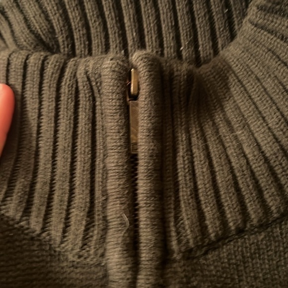 Chaps green women’s large zip up - Picture 3 of 6